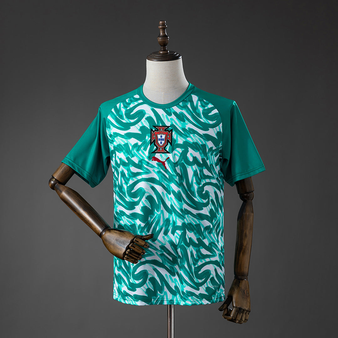 Camiseta de Entrenamiento Portugal Verde 2026 - frente