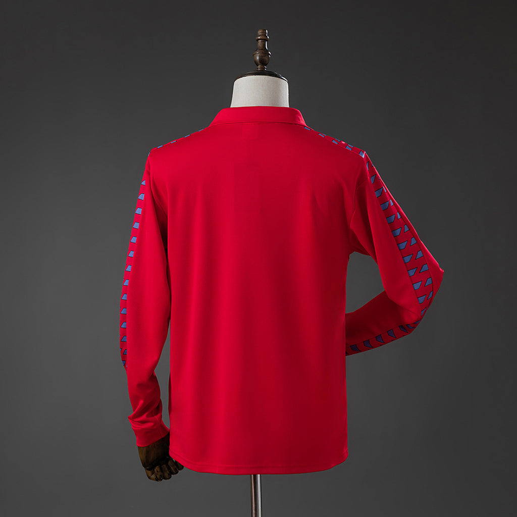 Camiseta Retro CA Osasuna Local Manga Larga 1983 - espalda