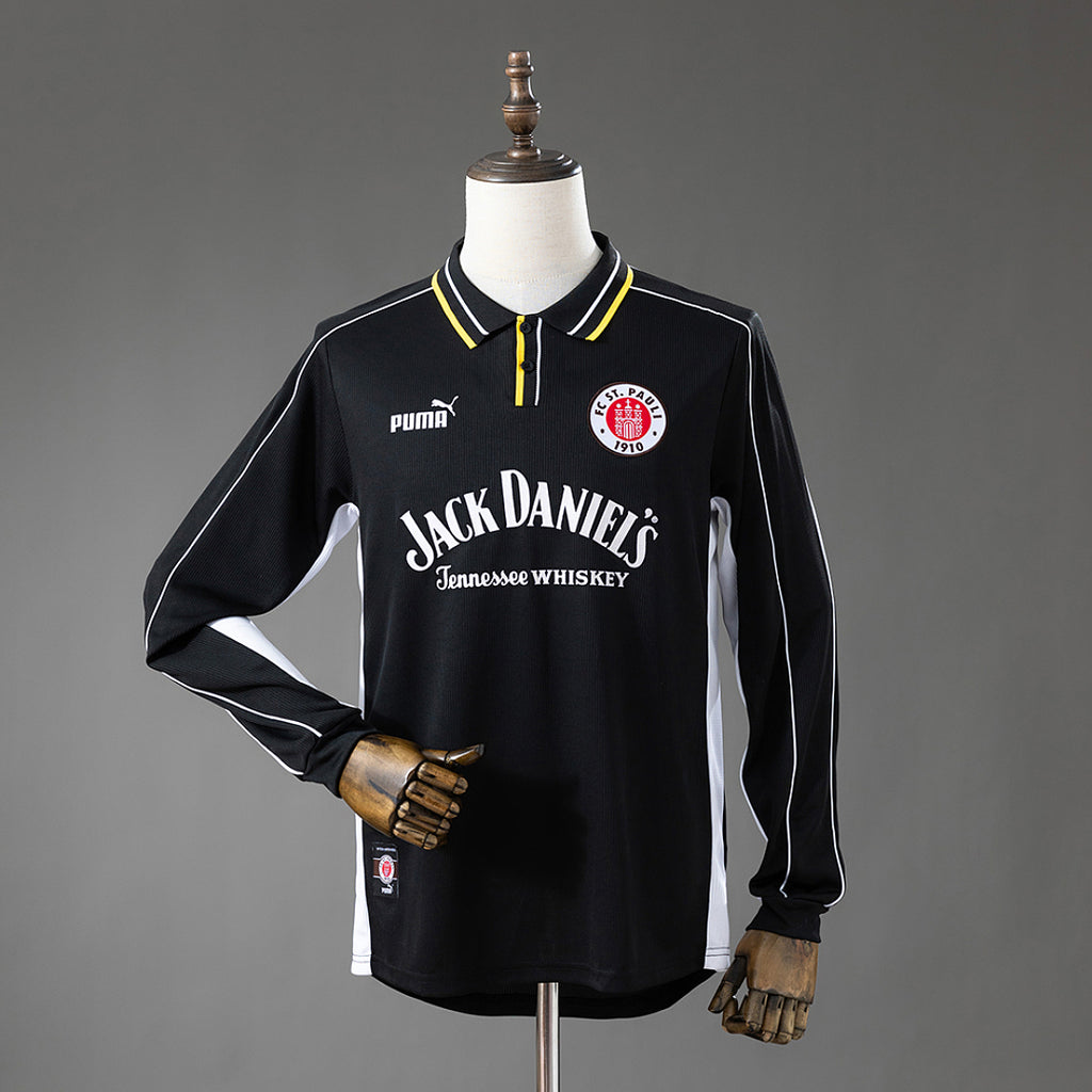 Camiseta Retro FC St. Pauli Visita Manga Larga 99/00 - frente