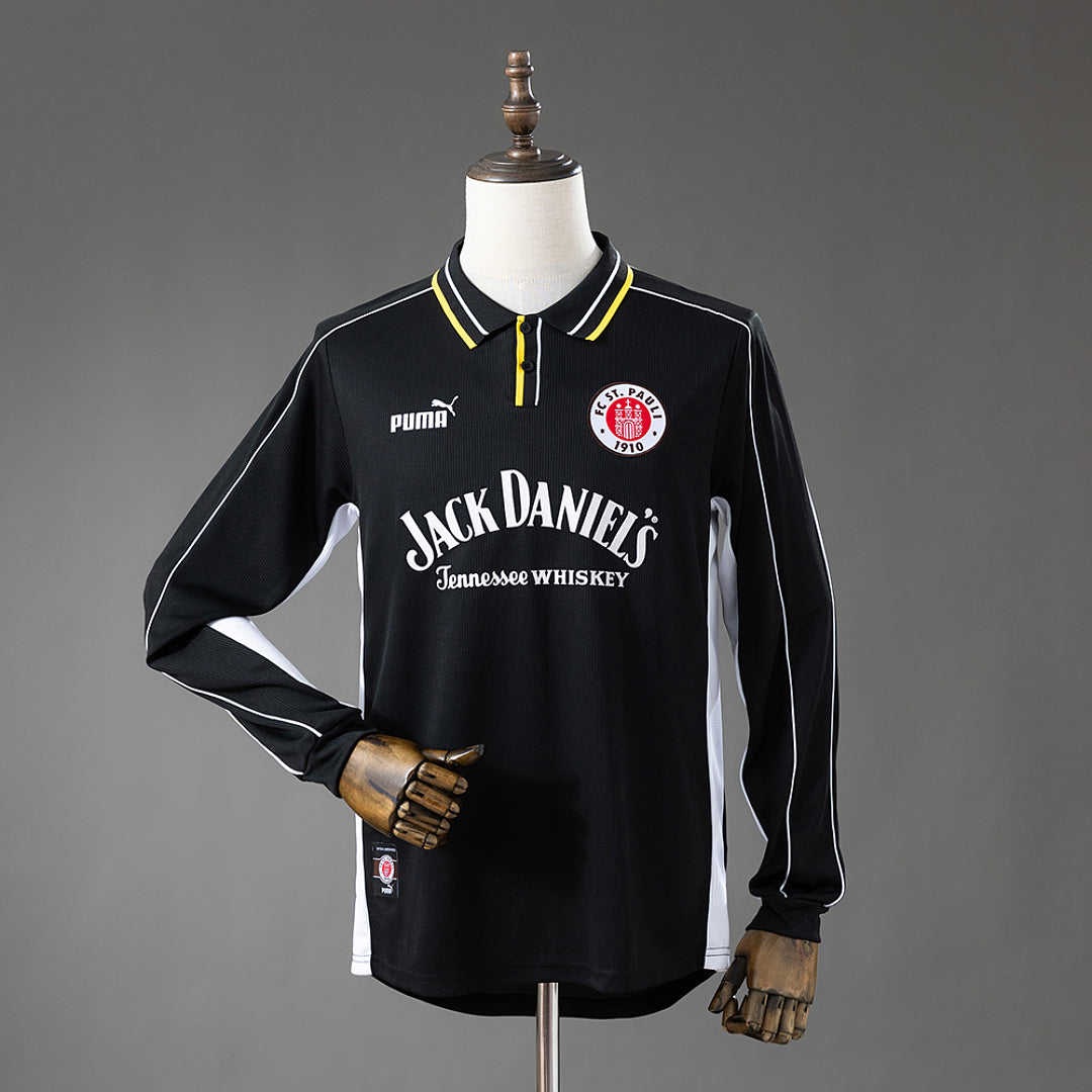 Camiseta Retro FC St. Pauli Visita Manga Larga 99/00 - frente