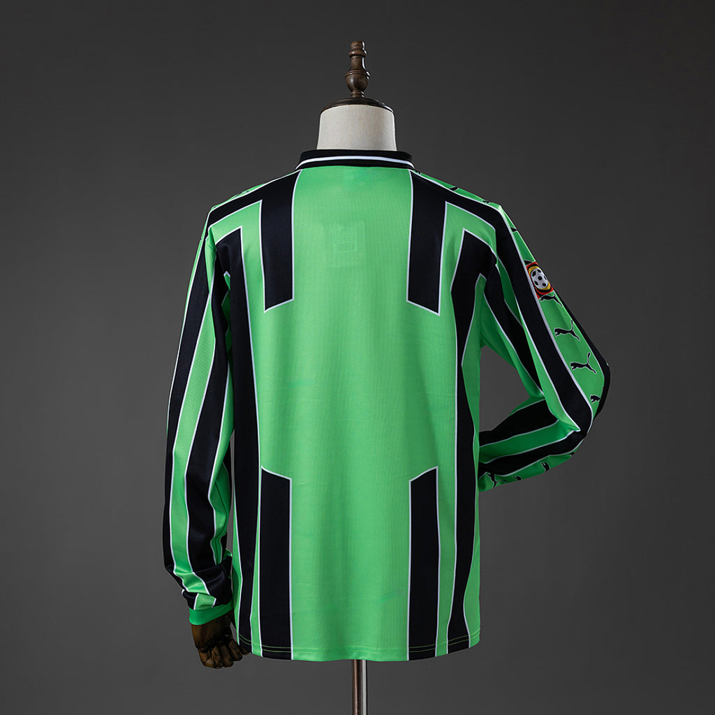 Camiseta Retro VfL Wolfsburg Visita Manga Larga 99/00 - espalda
