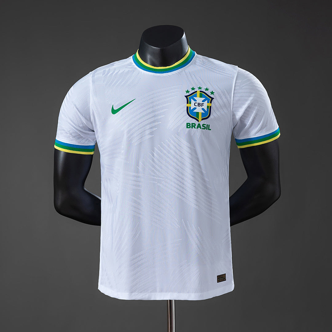 Camiseta Brasil Blanca Edición Especial 2026 Versión Jugador - frente