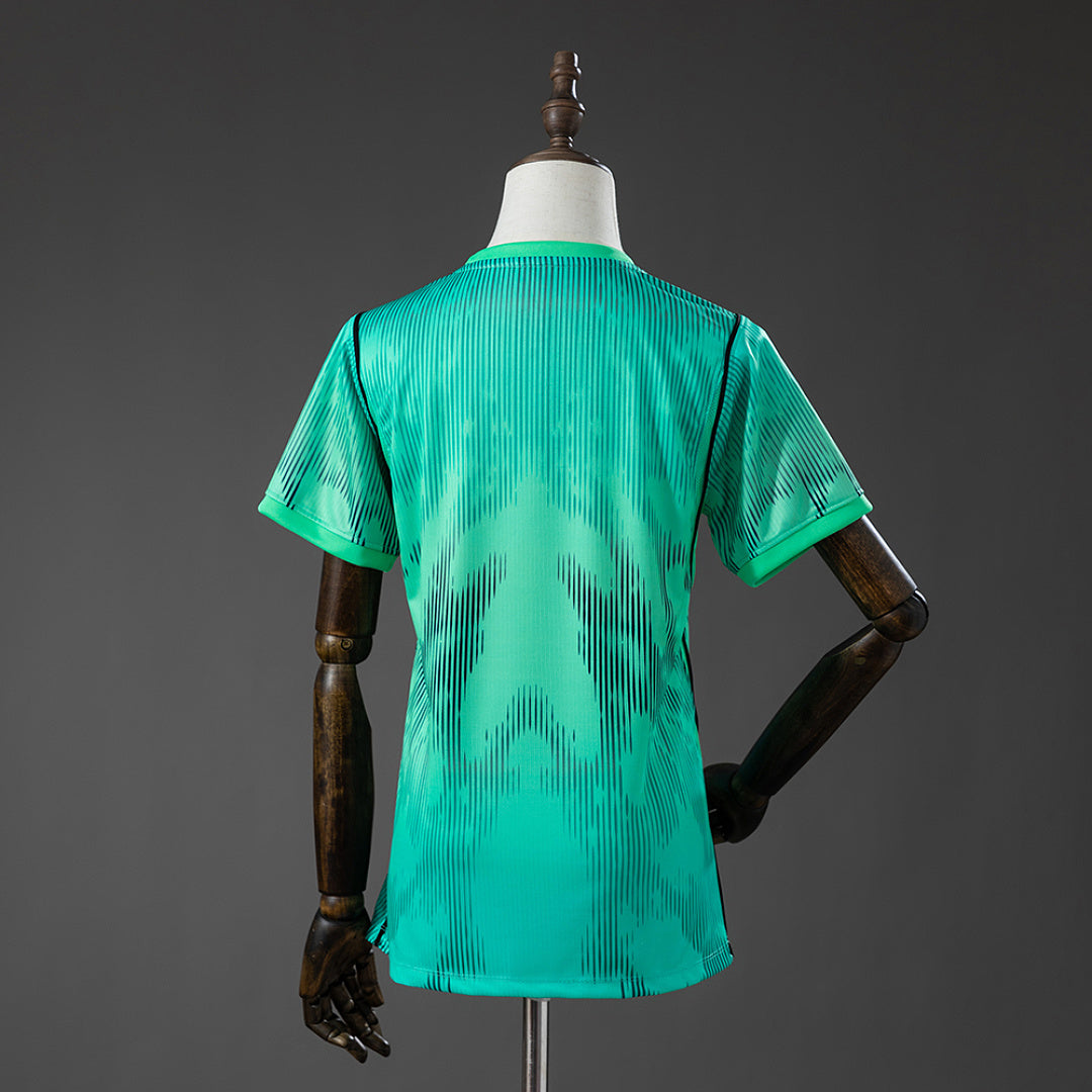 Camiseta Brasil Portero Verde 2026 Mujer - espalda