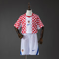 Conjunto Niños Croacia Local 2026 - frente