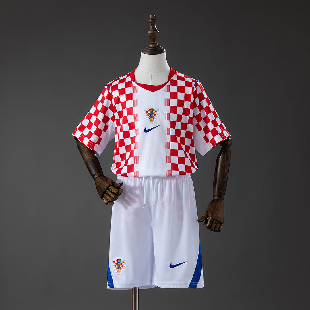 Conjunto Niños Croacia Local 2026 - frente