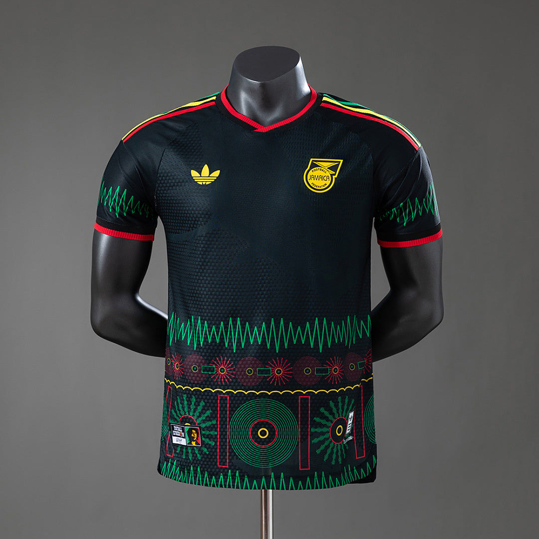 Camiseta Jamaica Visita 2026 Versión Jugador - frente