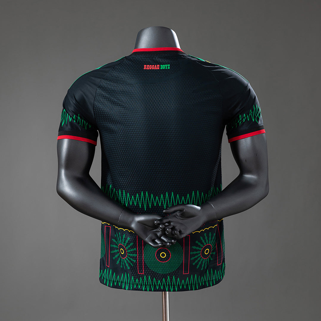 Camiseta Jamaica Visita 2026 Versión Jugador - espalda