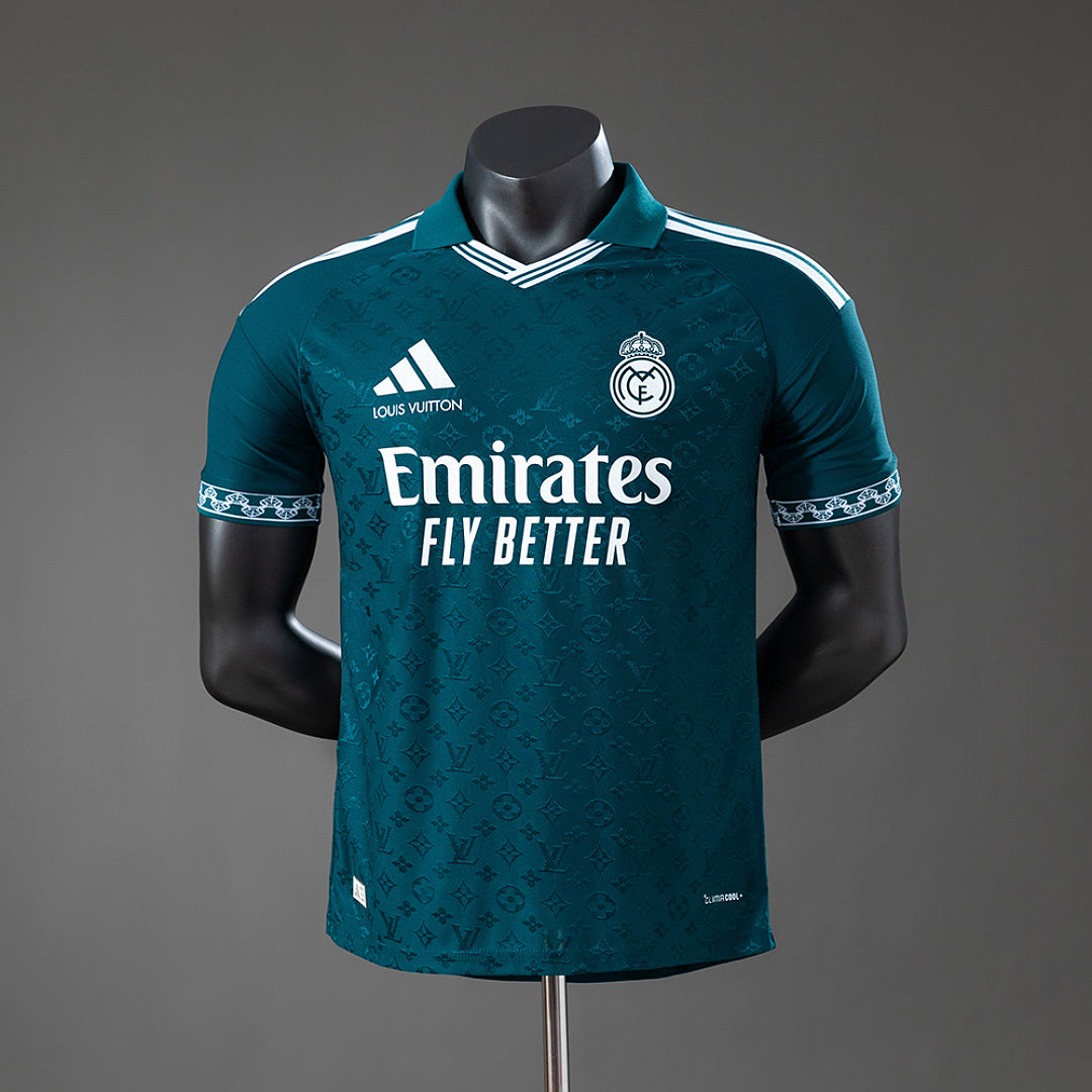 Camiseta Real Madrid Verde Oscuro Edición Especial 2026/27 Versión Jugador - frente
