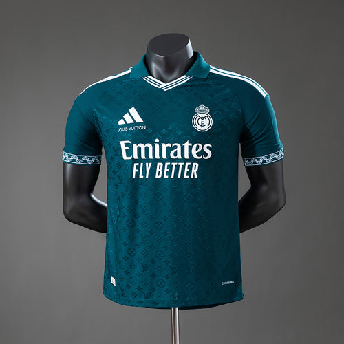 Camiseta Real Madrid Verde Oscuro Edición Especial 2026/27 Versión Jugador - frente
