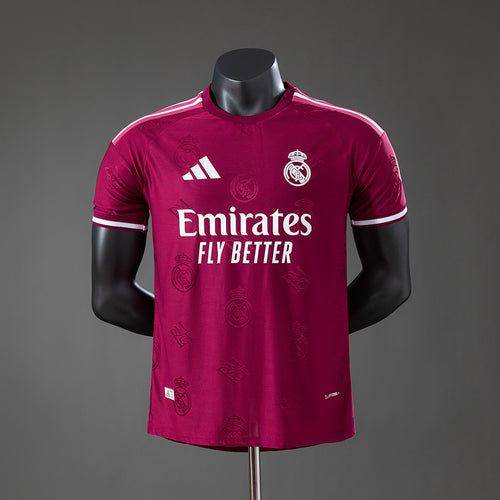 Camiseta Real Madrid Burdeos Edición Especial 2026/27 Versión Jugador - frente