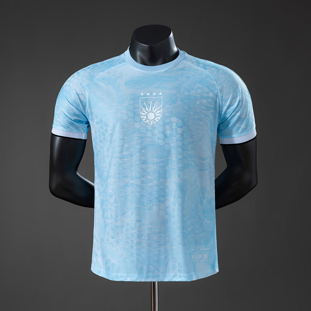 Camiseta Uruguay Mundial Edición Especial 2026 Versión Jugador - frente