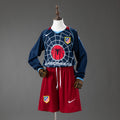 Conjunto Niños Atlético de Madrid Visita Manga Larga 04/05 - frente