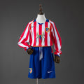 Conjunto Niños Atlético de Madrid Local Manga Larga 04/05 - frente