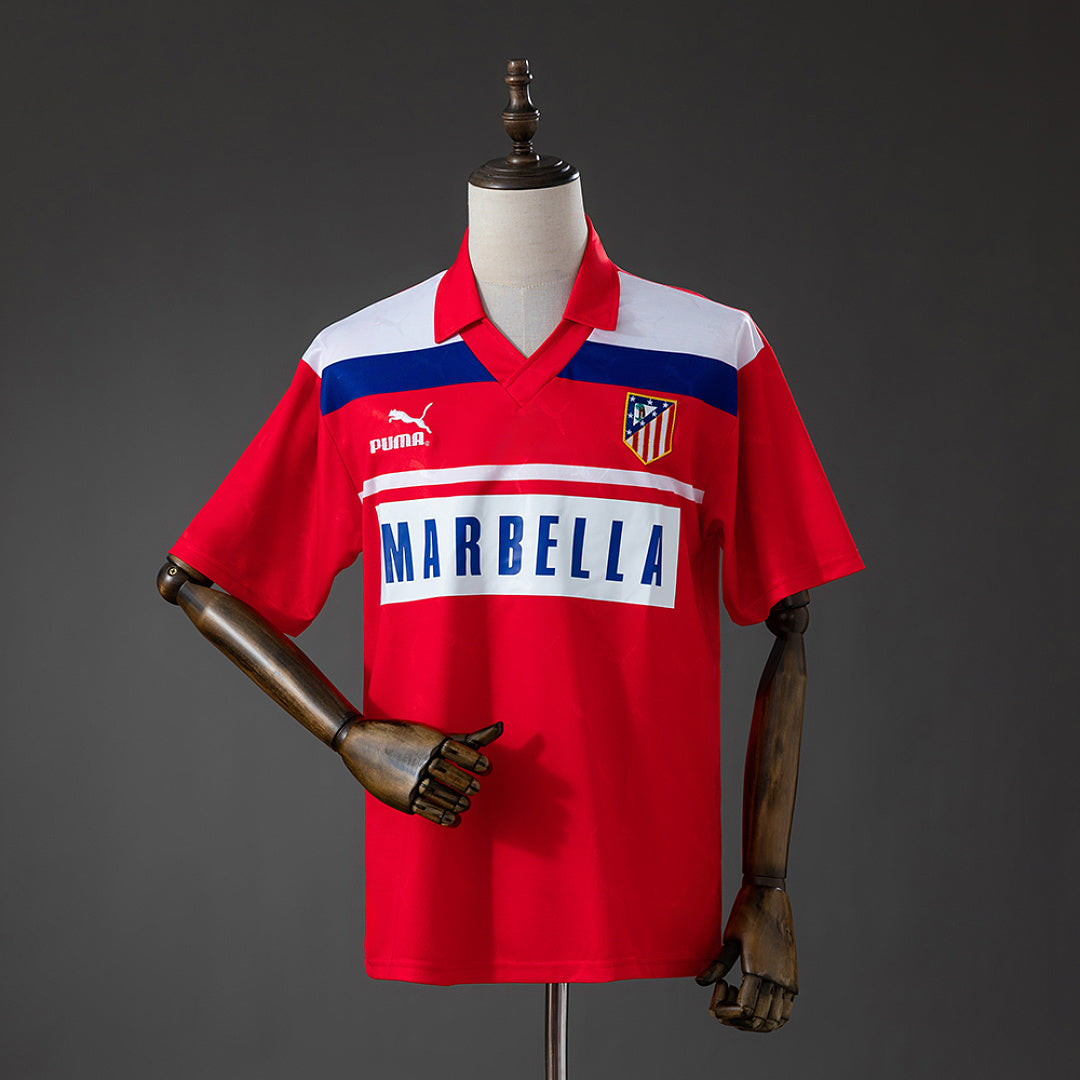 Camiseta Retro Atlético de Madrid Visita 90/93 - frente