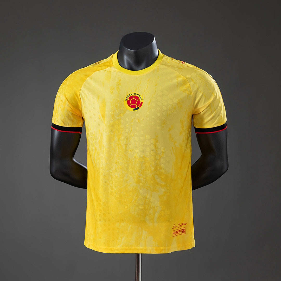 Camiseta Colombia Mundial Edición Especial 2026 Versión Jugador - frente