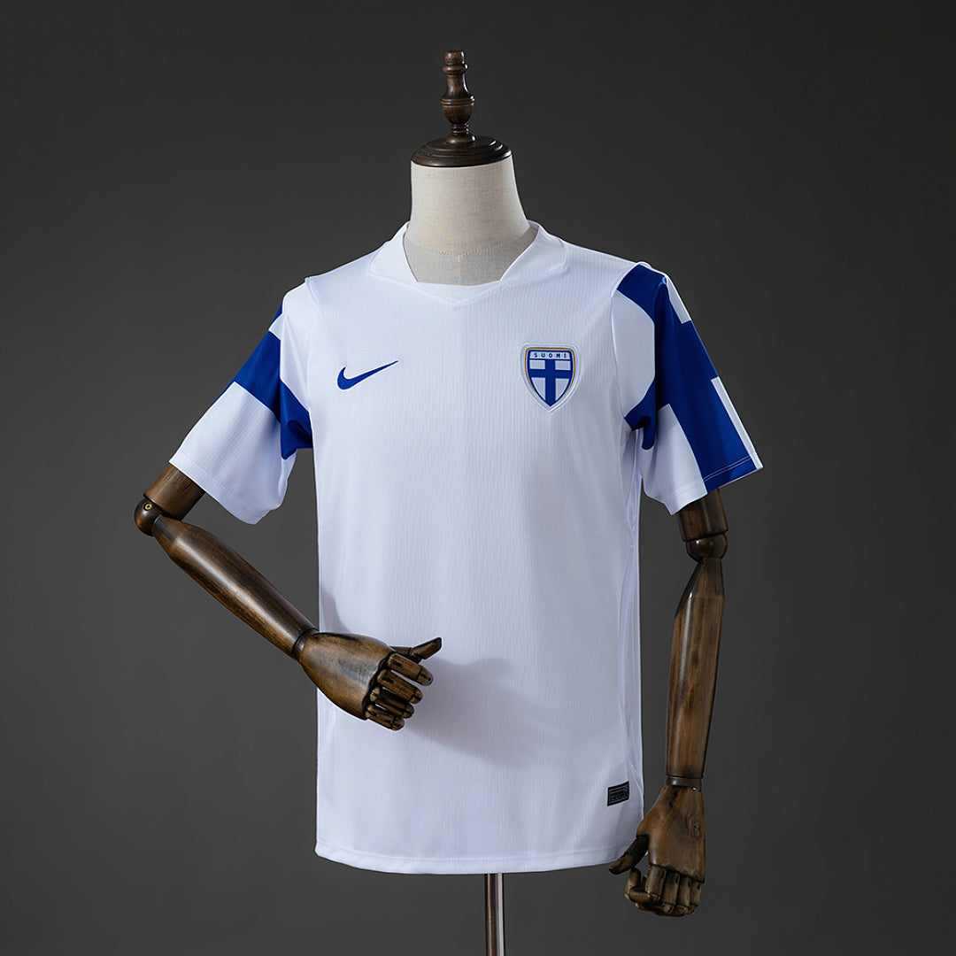 Camiseta Finlandia Local Gris 2026 - frente