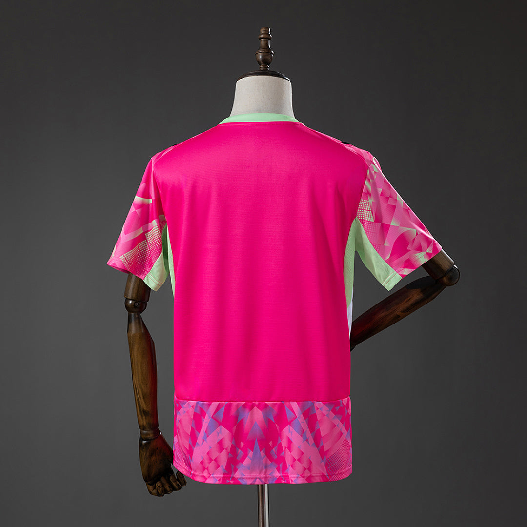 Camiseta Portugal Portero Rosada 2026 - espalda