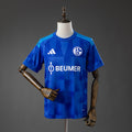 Camiseta Schalke 04 Local Gris y Azul Marino 2026/27 - frente