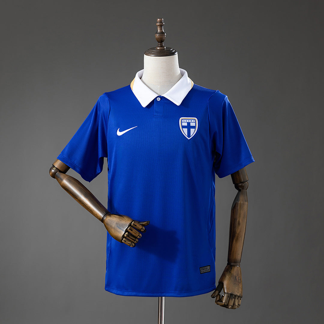 Camiseta Finlandia Visita Gris 2026 - frente