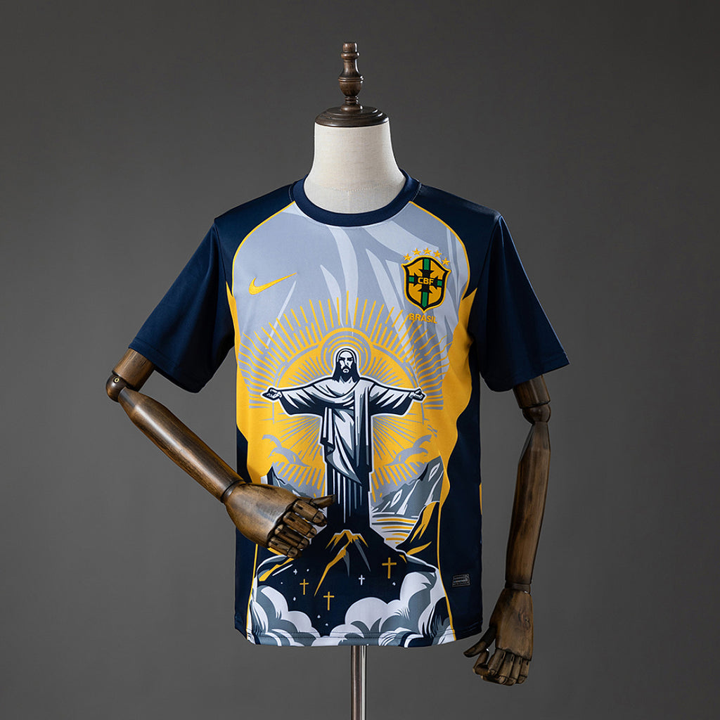 Camiseta Brasil Amarilla 2026 - frente