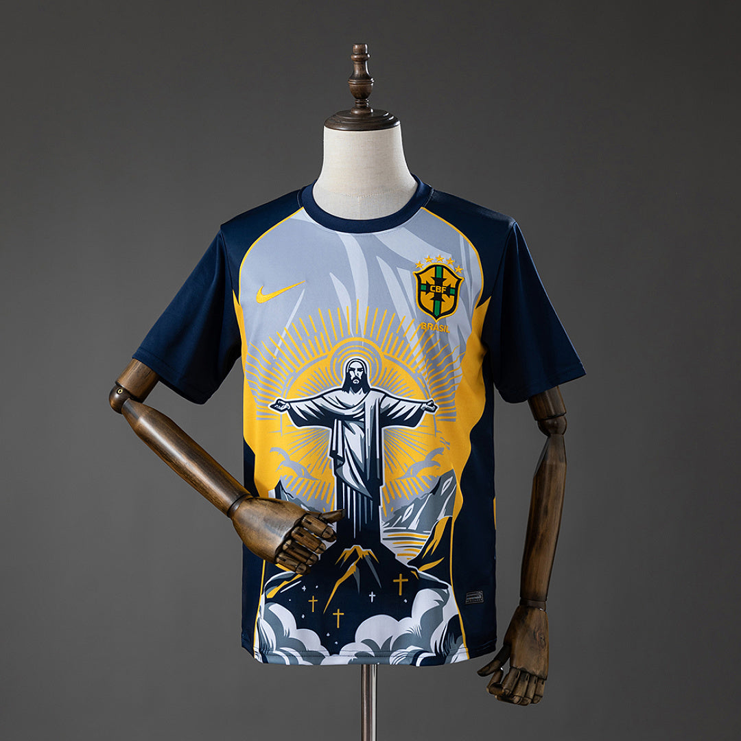 Camiseta Brasil Amarilla 2026 - frente