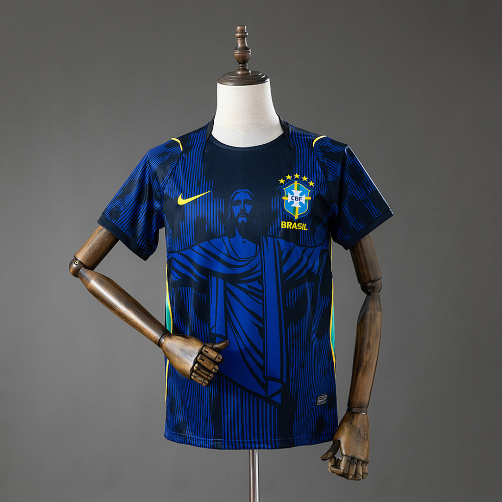 Camiseta Brasil Azul 2026 - frente