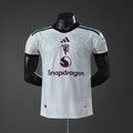 Camiseta Manchester United Tercera Gris Claro y Celeste 2026/27 Versión Jugador - frente