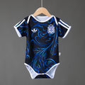 Conjunto Niños Argentina Visita Negra y Gris 2026 - frente