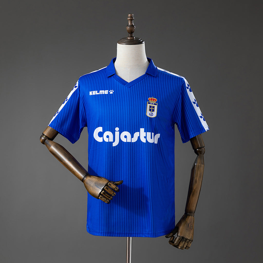 Camiseta Retro Real Oviedo Local 92/93 - frente