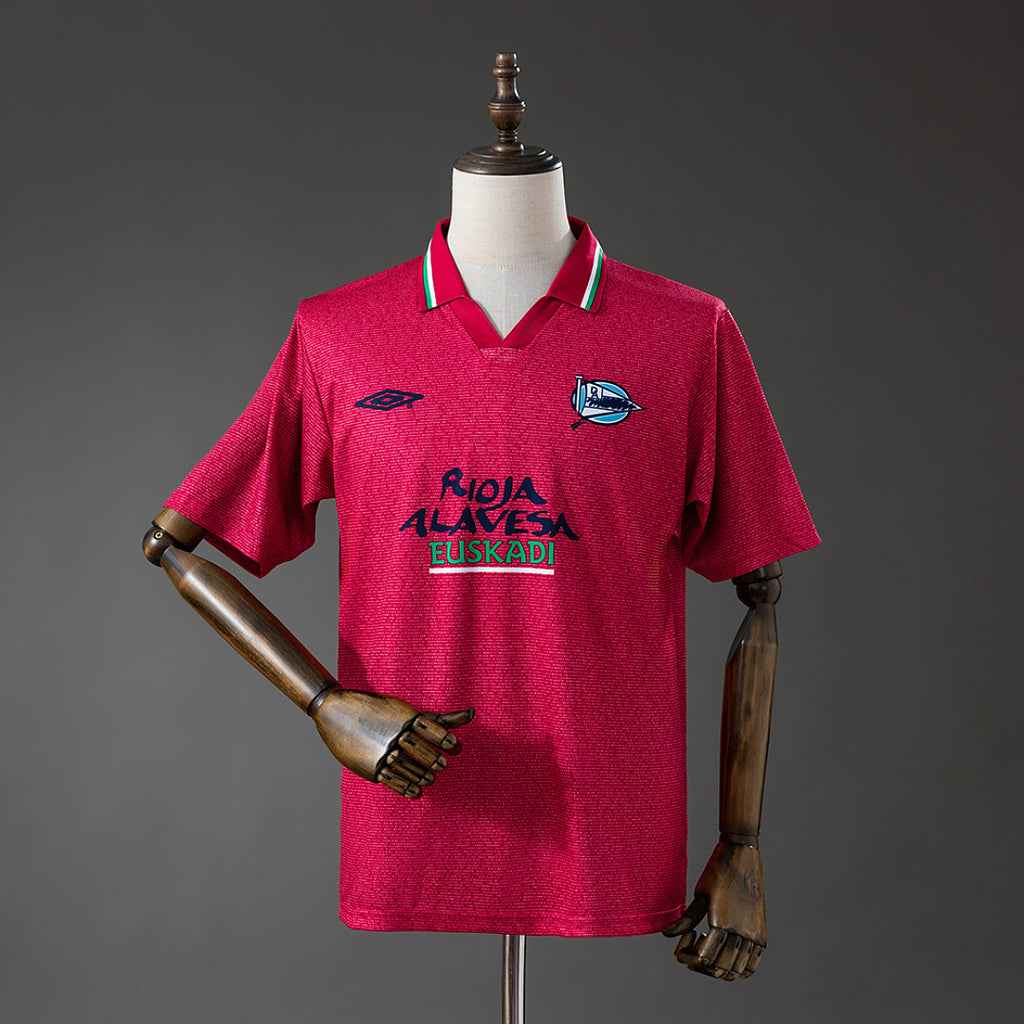 Camiseta Retro Deportivo Alavés Tercera 02/03 - frente