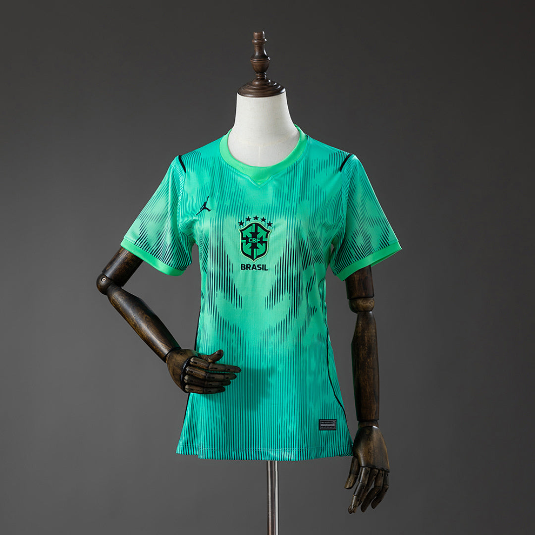Camiseta Brasil Portero 2026 Mujer - frente