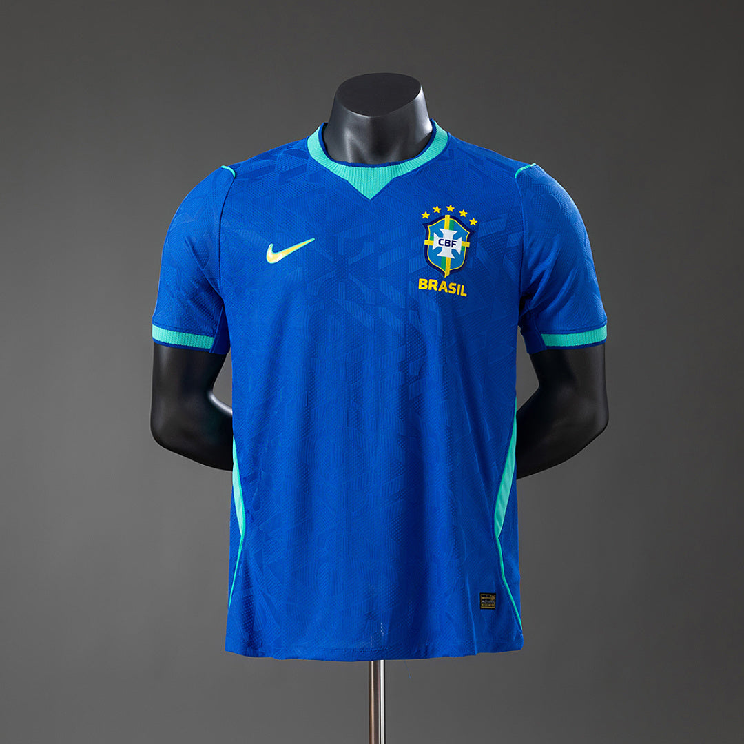 Camiseta Brasil Azul 2026 Versión Jugador - frente