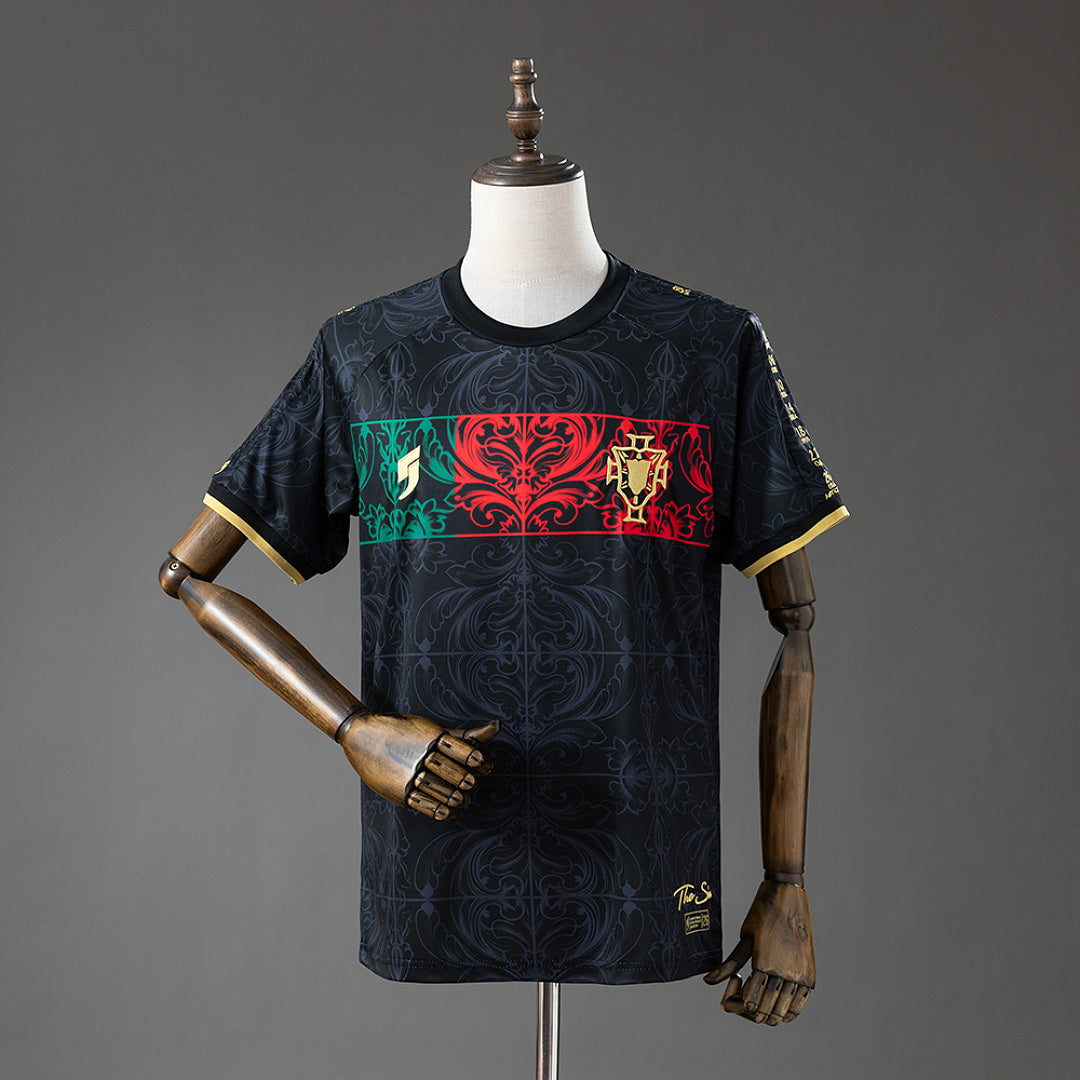 Camiseta Portugal Negra Edición Especial 2026 - frente