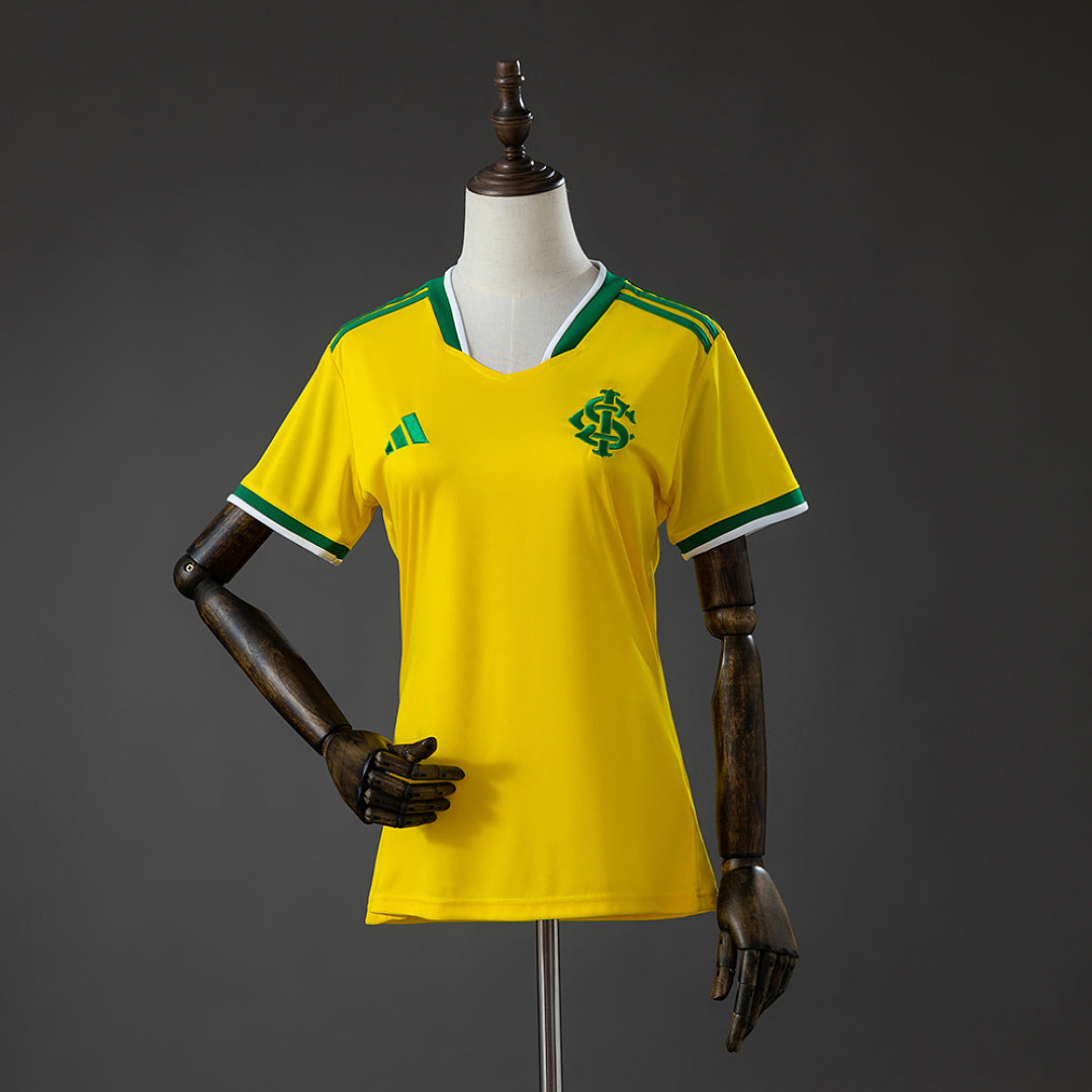 Camiseta Internacional Amarilla Edición Especial 2026/27 Mujer - frente