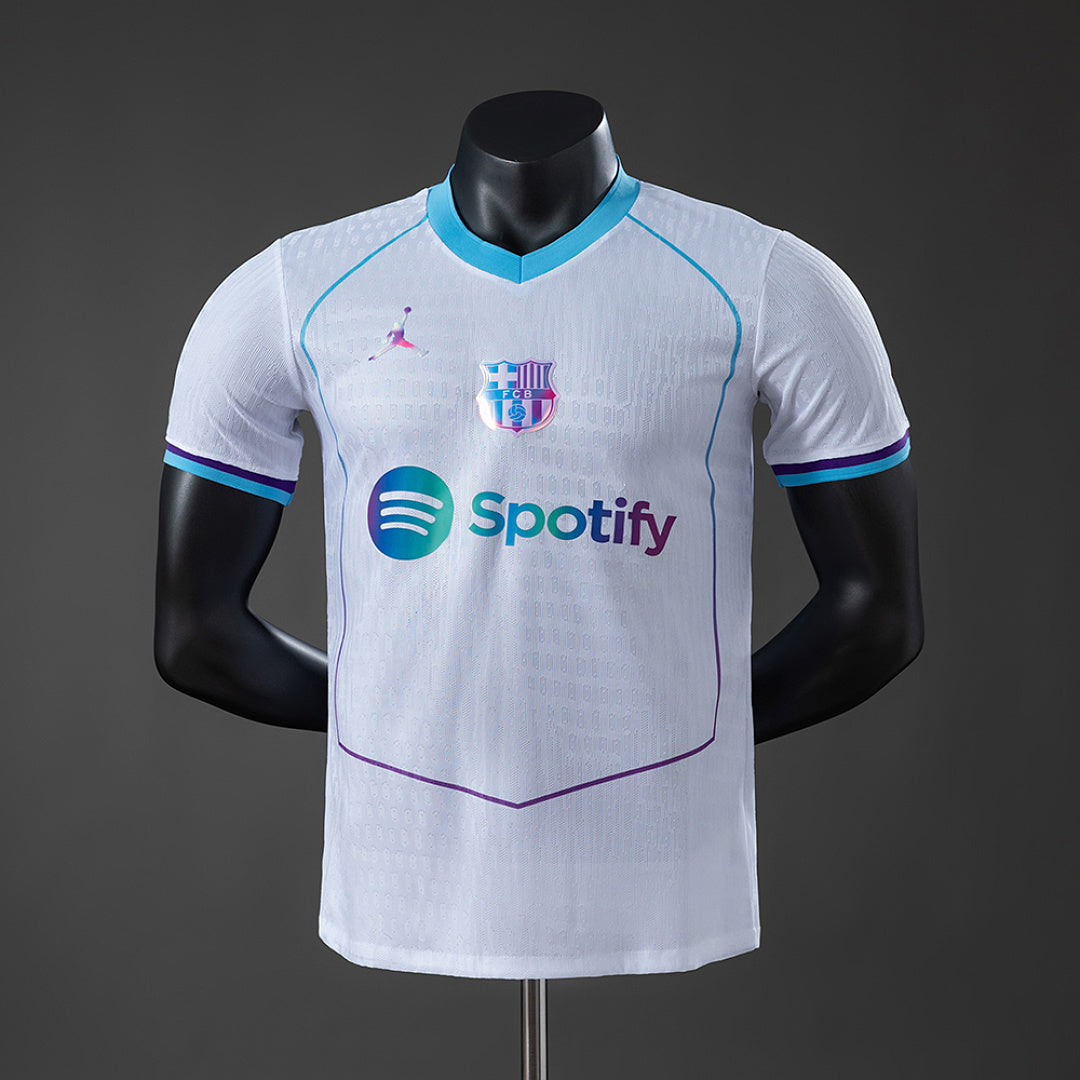 Camiseta FC Barcelona Blanca Edición Especial 2026/27 Versión Jugador - frente