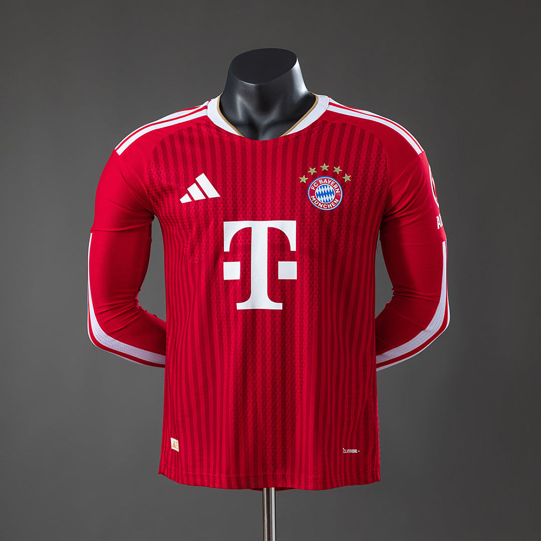 Camiseta Bayern Múnich Local Manga Larga 2026/27 Versión Jugador - frente