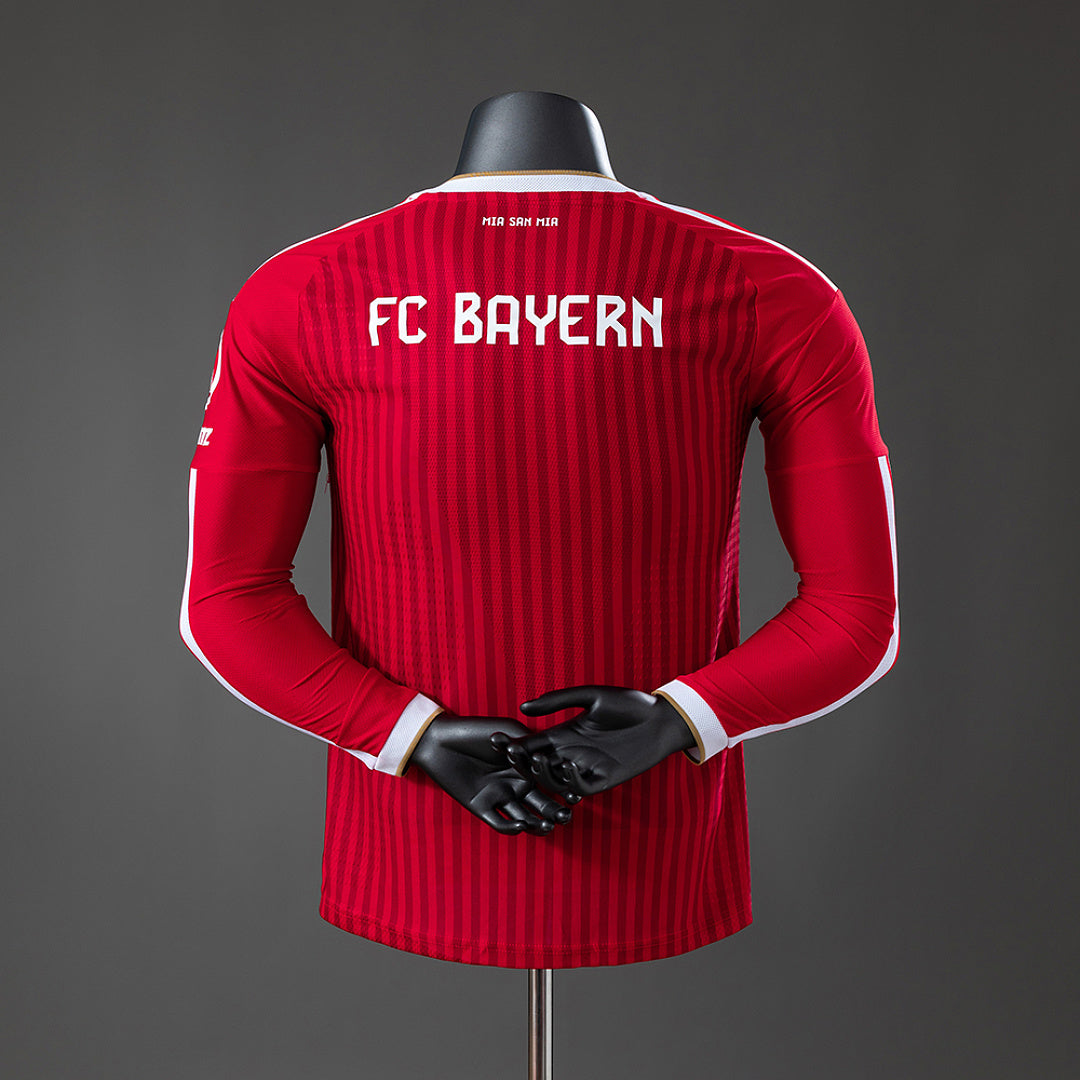 Camiseta Bayern Múnich Local Manga Larga 2026/27 Versión Jugador - espalda