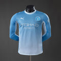 Camiseta Manchester City Local Manga Larga 2026/27 Versión Jugador - frente