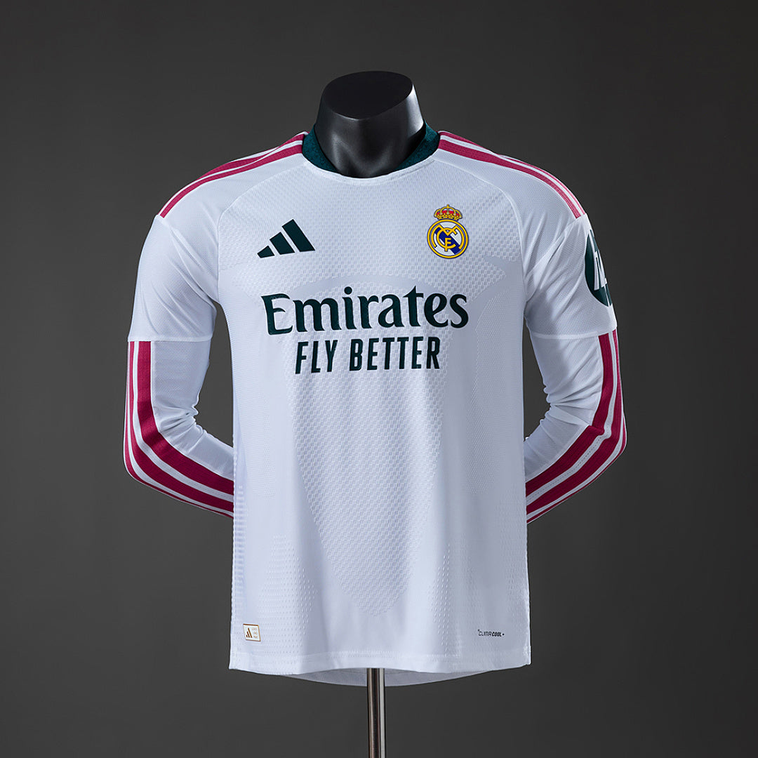 Camiseta Real Madrid Local Manga Larga 2026/27 Versión Jugador - frente