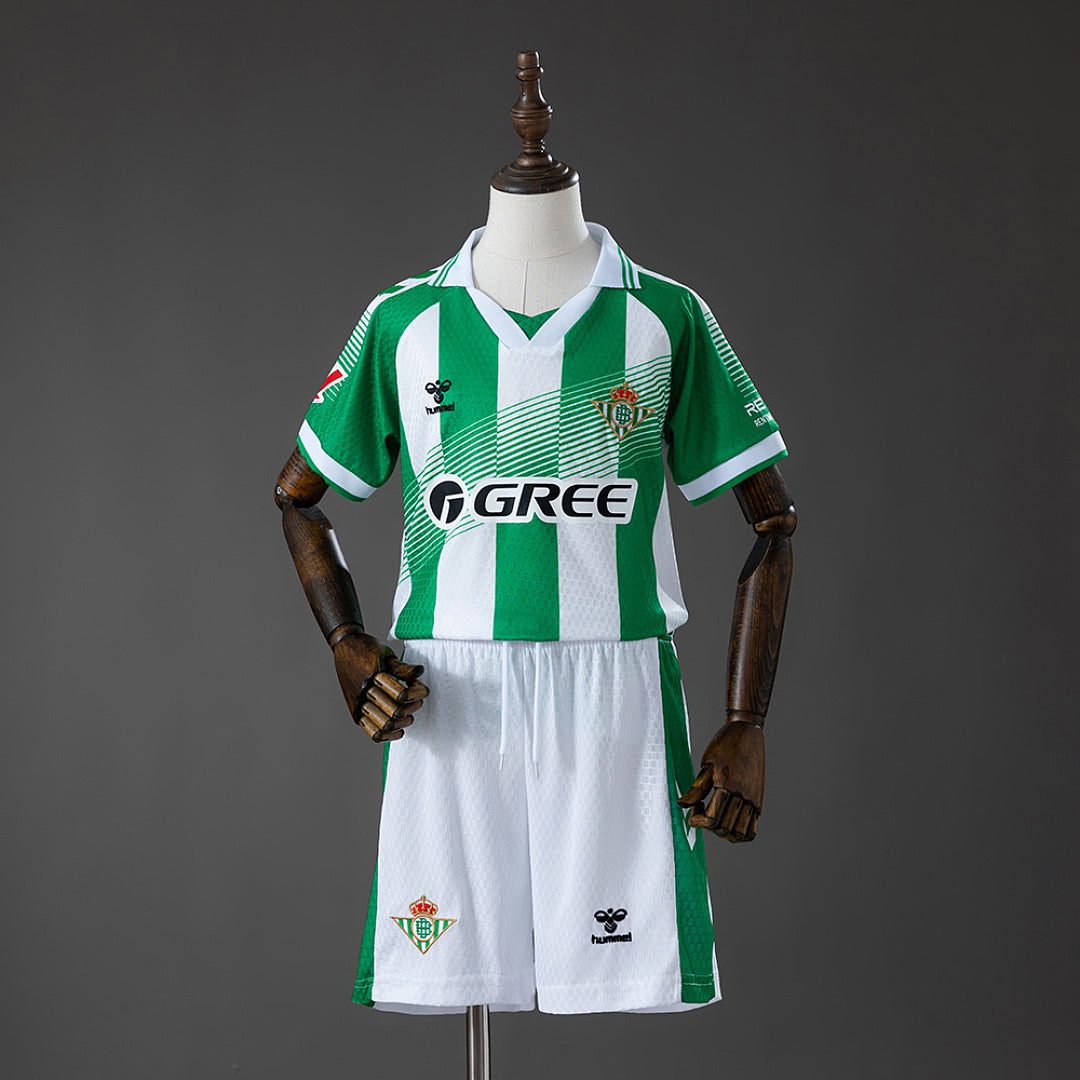 Conjunto Niños Real Betis Local 2026/27 - frente