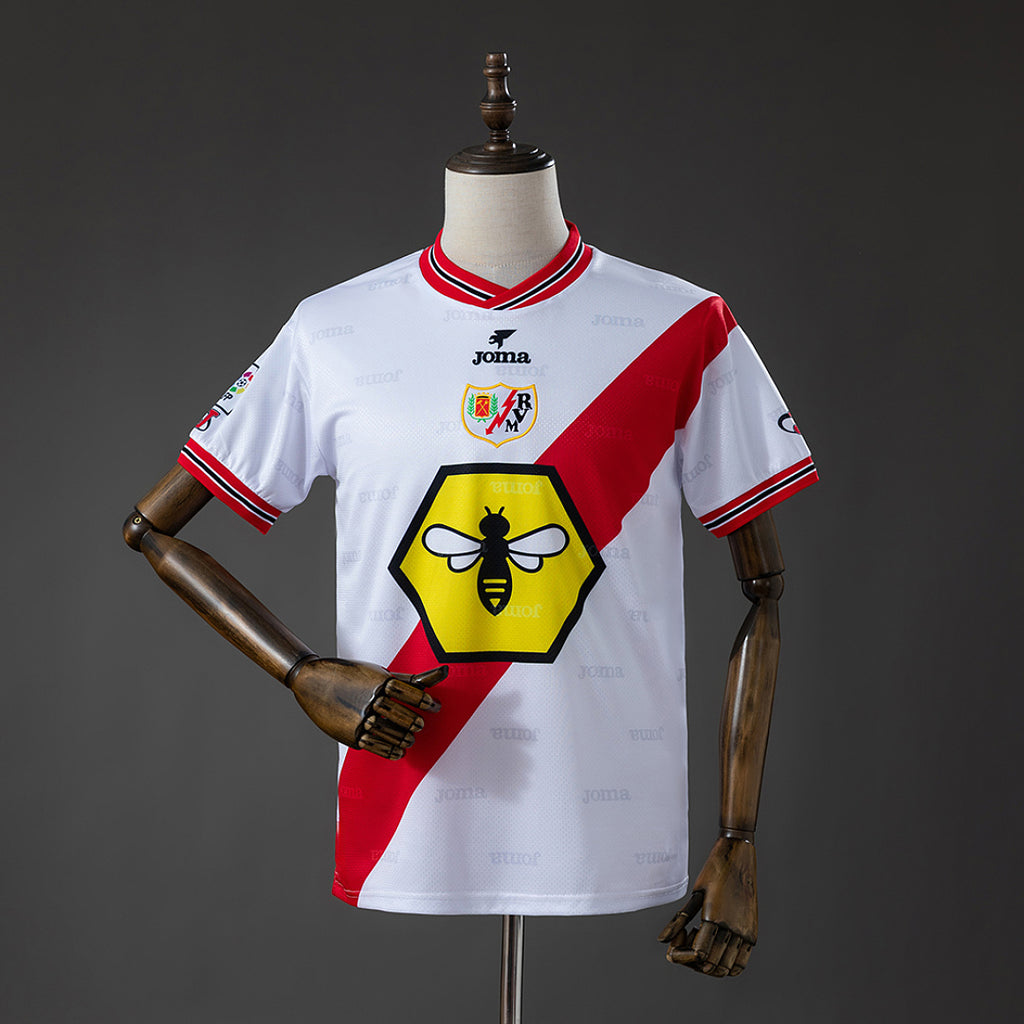 Camiseta Retro Rayo Vallecano Local 99/00 - frente