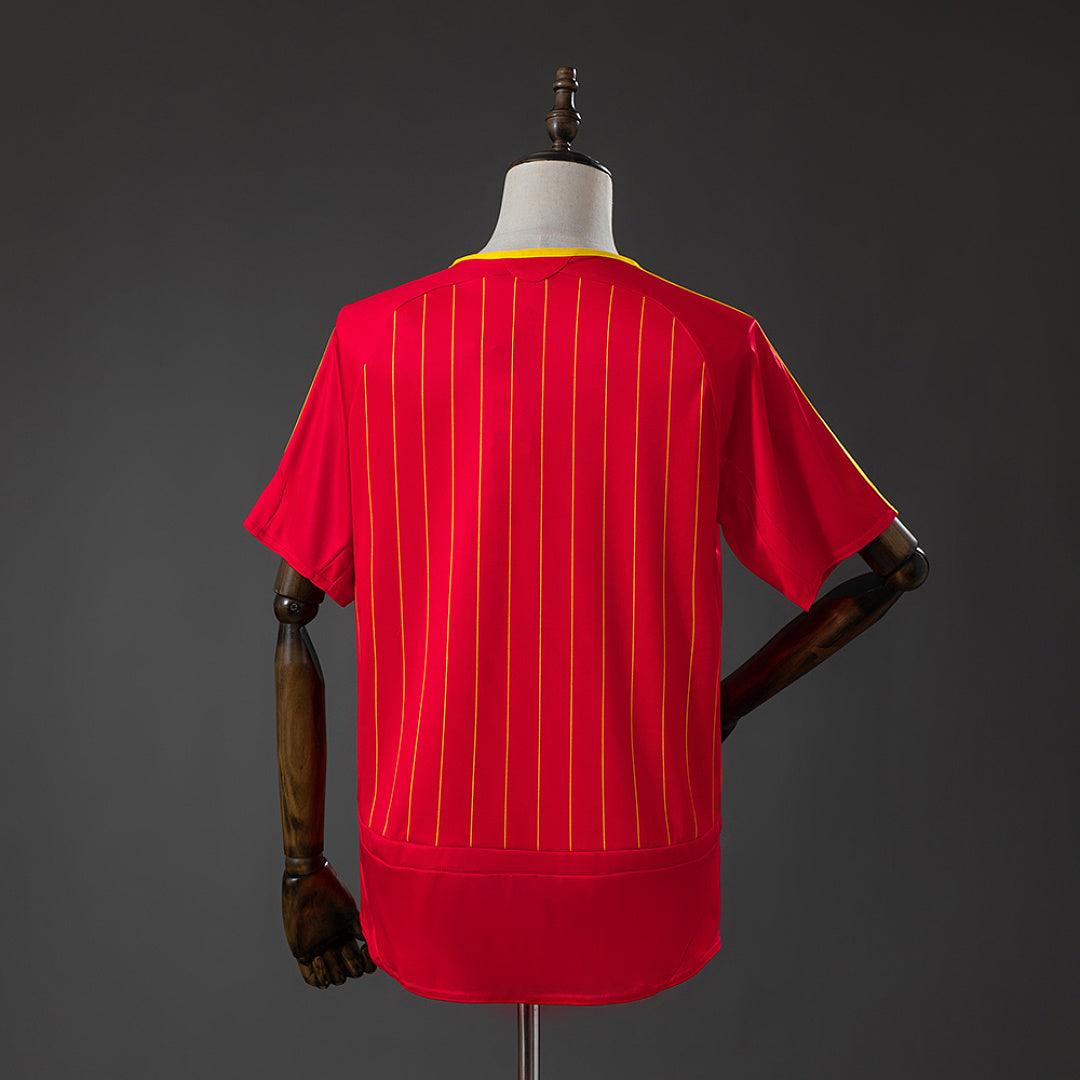 Camiseta Retro España Local 2006 - espalda