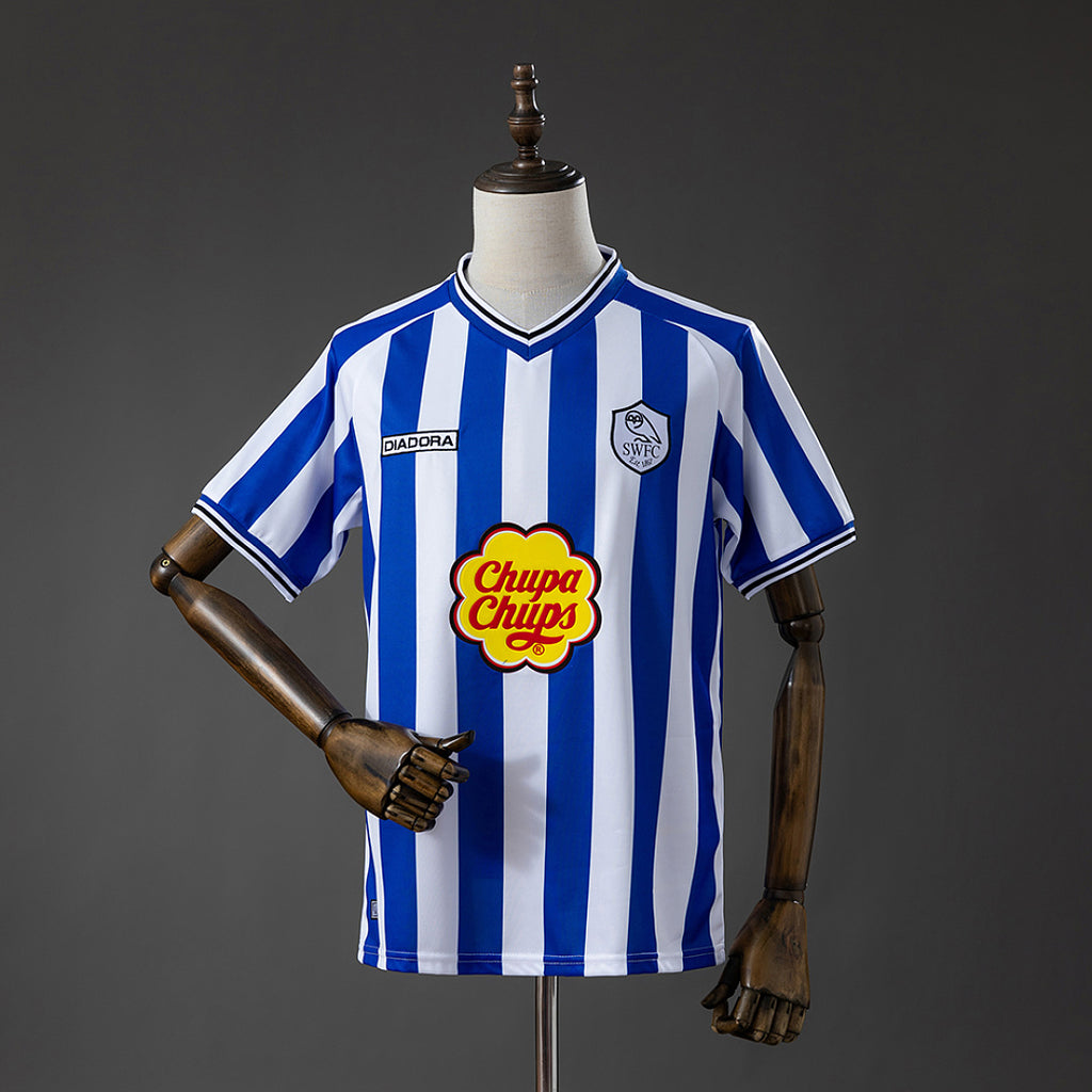 Camiseta Retro Sheffield Wednesday Local 2001 - frente