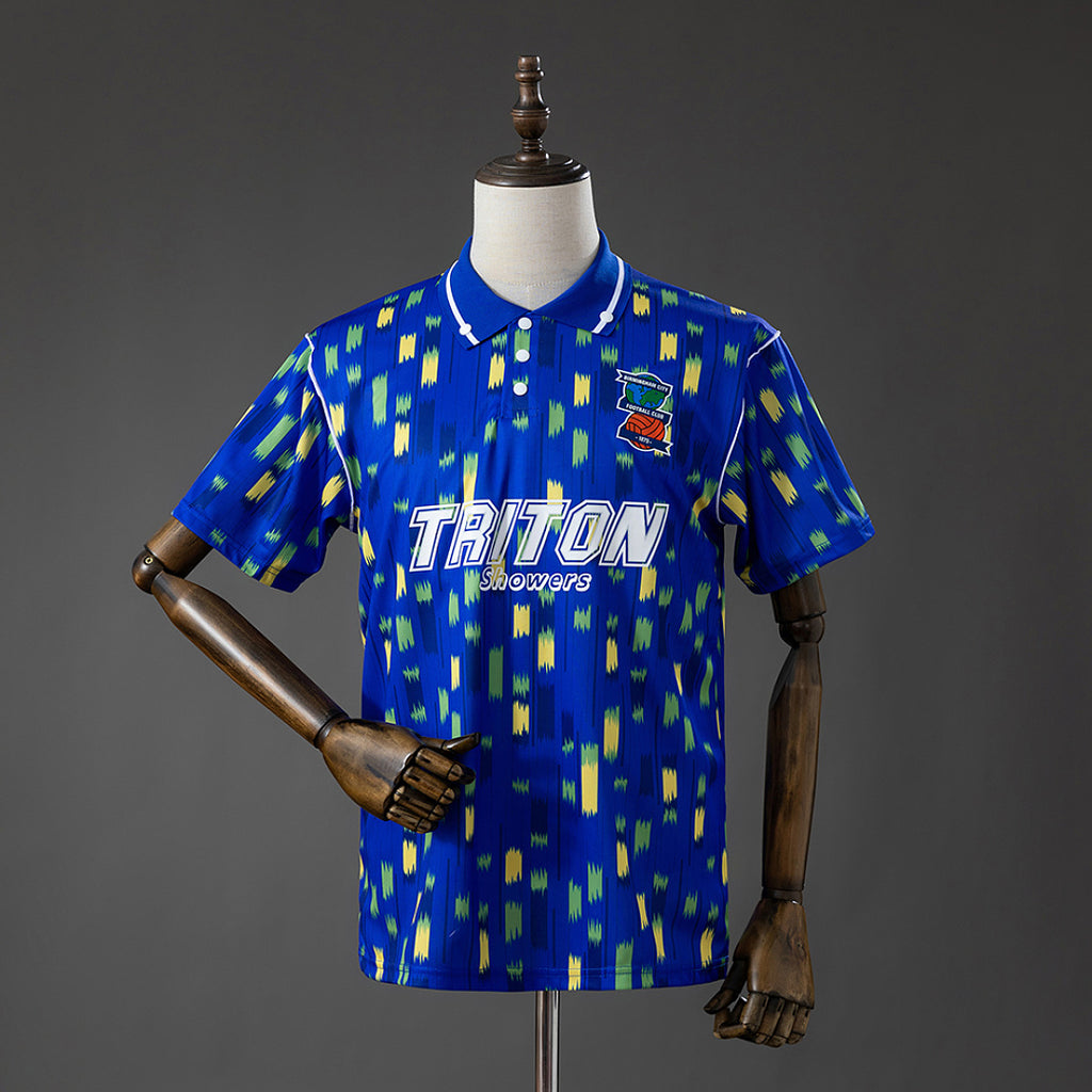 Camiseta Retro Birmingham City Azul 92/93 - frente
