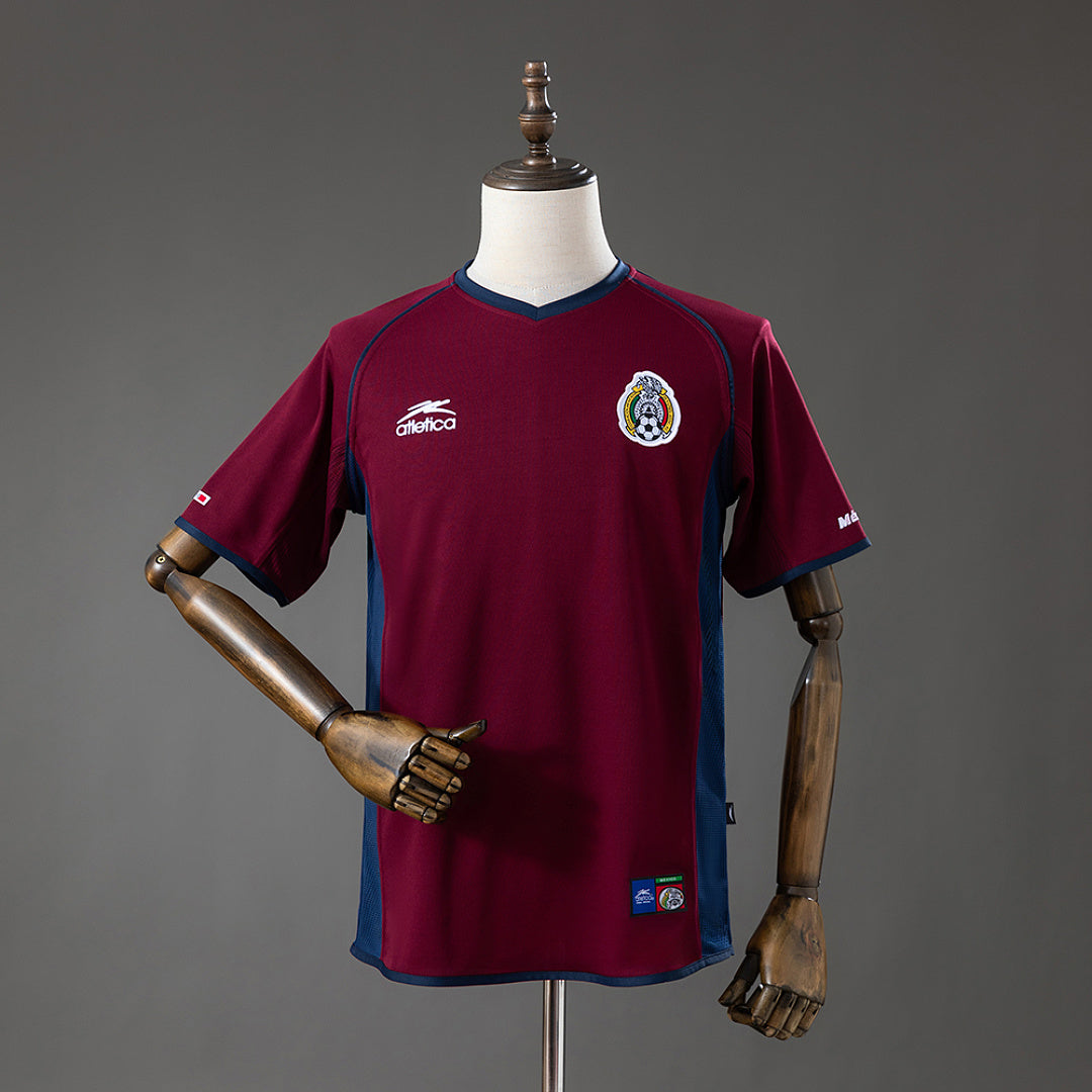 Camiseta Retro México Tercera 2002 - frente