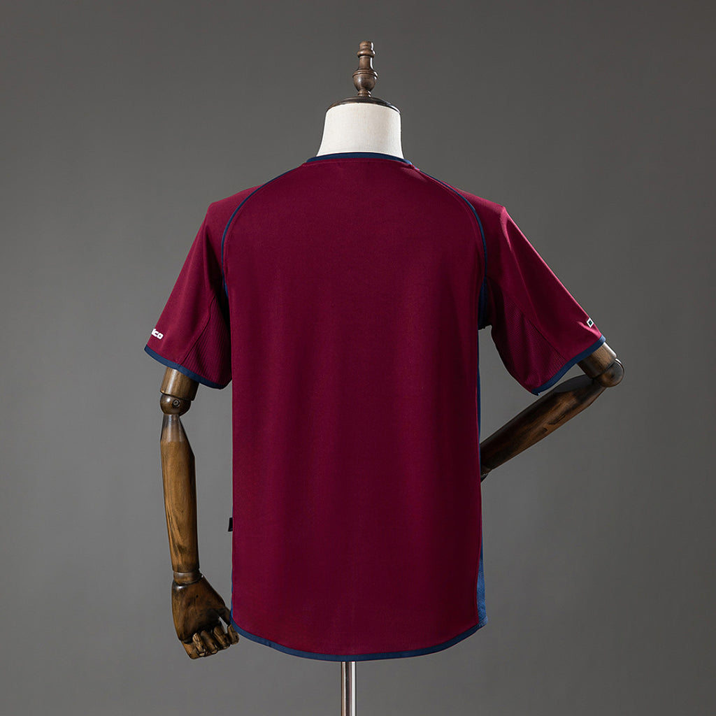 Camiseta Retro México Tercera 2002 - espalda