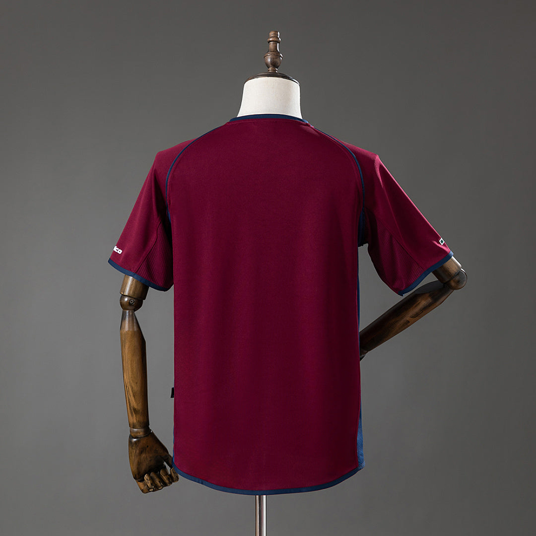 Camiseta Retro México Tercera 2002 - espalda