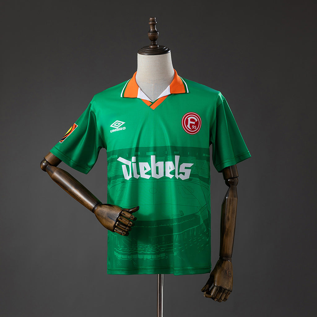 Camiseta Retro Fortuna Düsseldorf Visita 1996 - frente