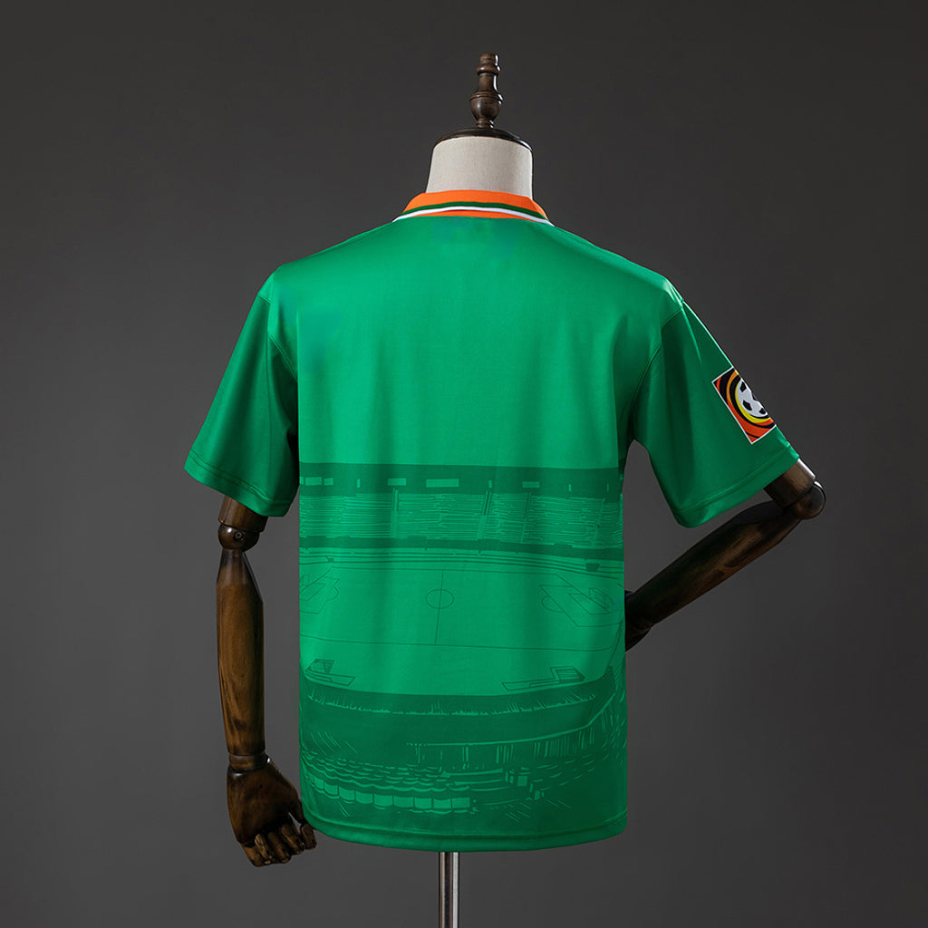 Camiseta Retro Fortuna Düsseldorf Visita 1996 - espalda