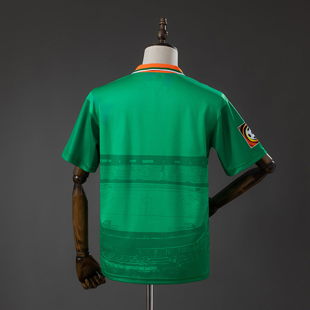 Camiseta Retro Fortuna Düsseldorf Visita 1996 - espalda